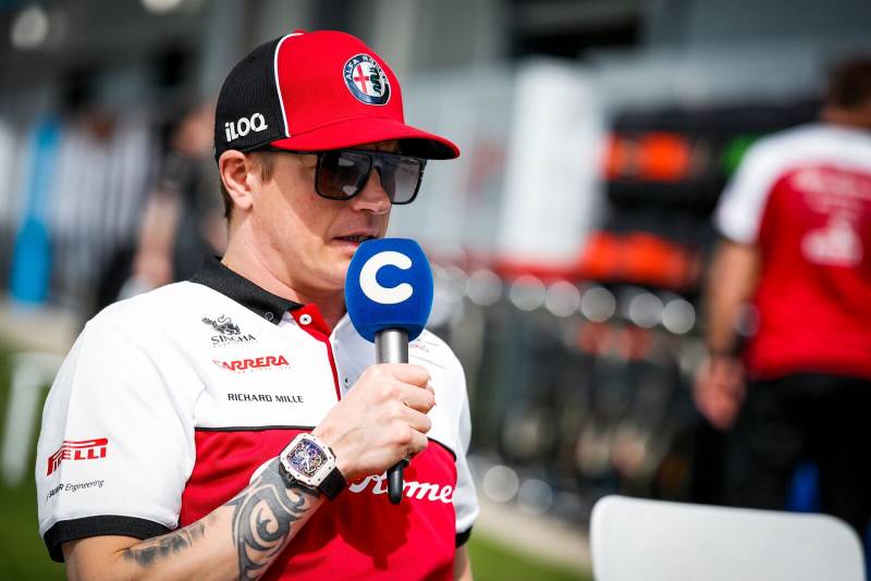 Raikkonen nie nadąża już za swoim synem na gokarcie