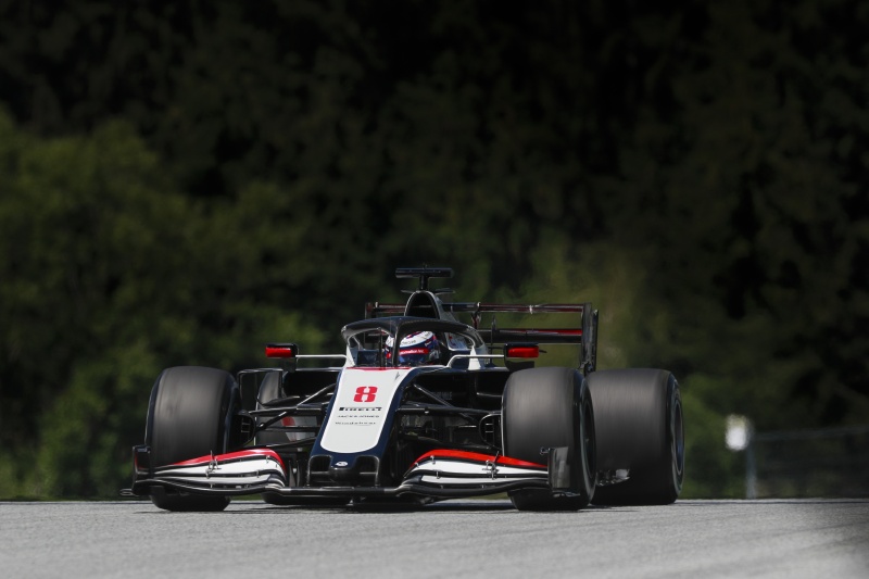 Grosjean wystartuje z alei serwisowej