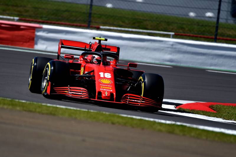 Ferrari "radykalnie" zmieniło poziom docisku SF1000 na Silverstone