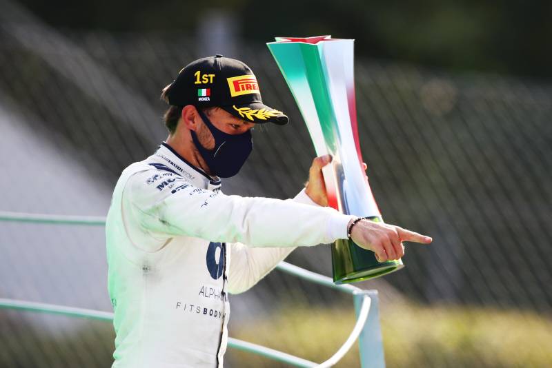 Gasly sięgnął po fantastyczne, pierwsze zwycięstwo na torze Monza