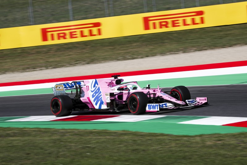 Sergio Perez ukarany przesunięciem na starcie