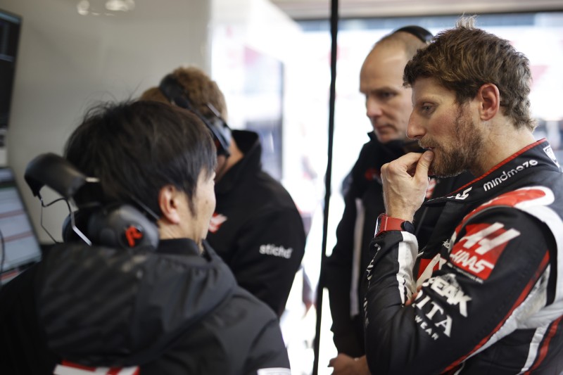 Grosjean nie ma żadnych złamań i czuje się dobrze po wypadku