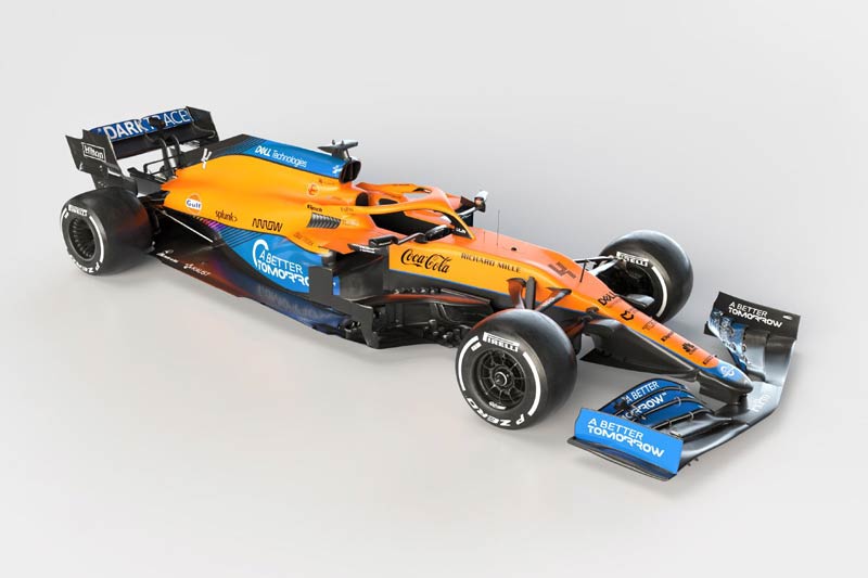 McLaren jako pierwszy odsłonił nowy bolid - MCL35M