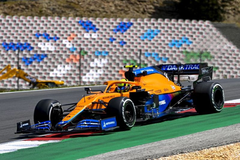 McLaren zaprzecza, że Norris celowo blokował Verstappena w Q3