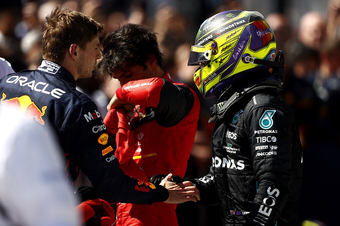 Verstappen skontrował Hamiltona ws. wydarzeń z zakrętu "Copse"