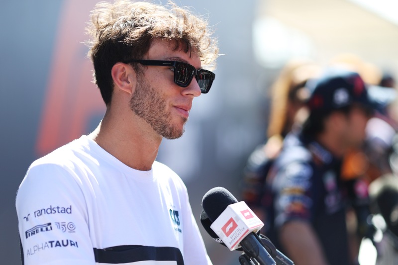 Gasly odniósł się do ostatnich plotek i filmu dotyczącego "finalizacji umowy"