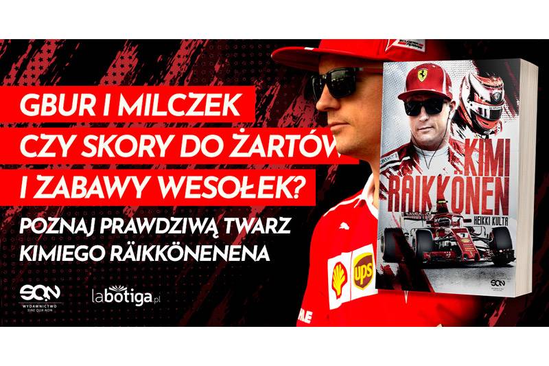 Kimi Raikkonen. Rusza przedsprzedaż głośnej biografii!