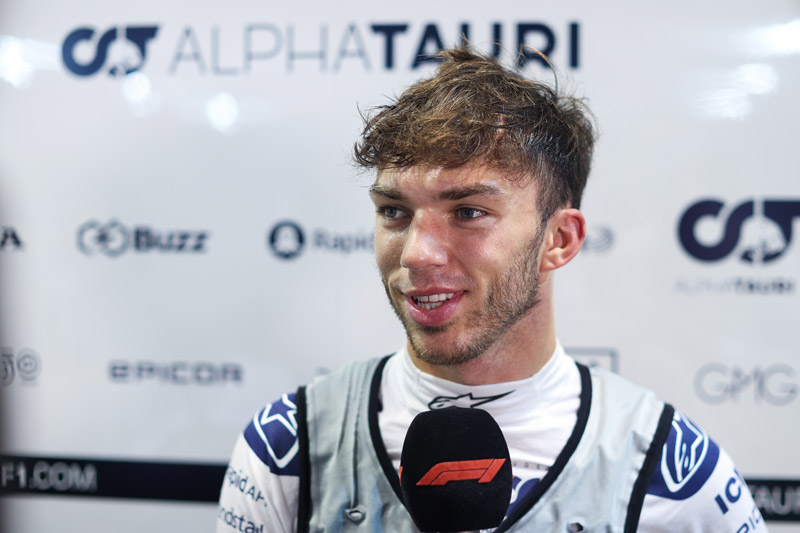 Gasly o pożarze: trochę sobie pogrilowaliśmy