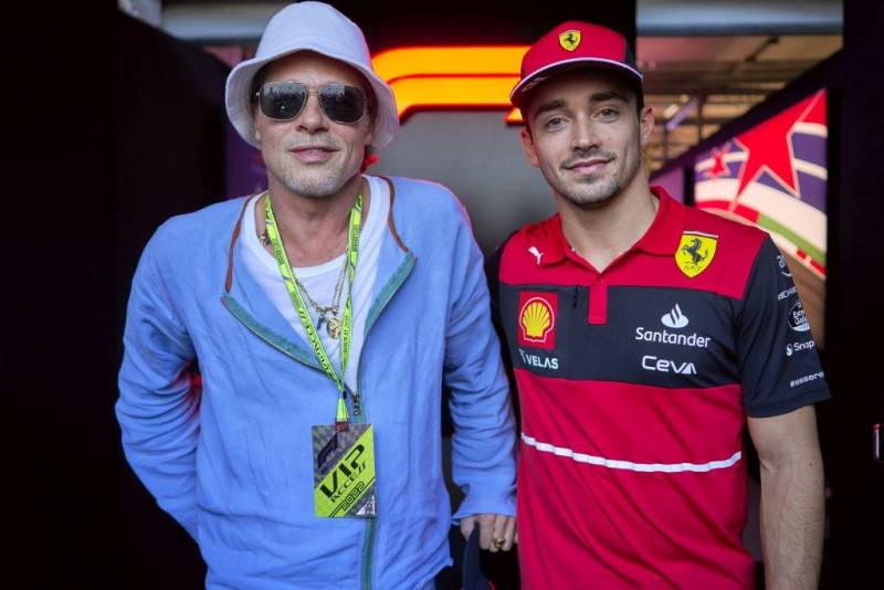 Brad Pitt spotkał się z szefami ekip F1, aby porozmawiać o nowym filmie