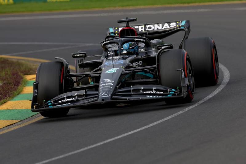 Mercedes nie spodziewał się tak udanej czasówki na torze w Melbourne