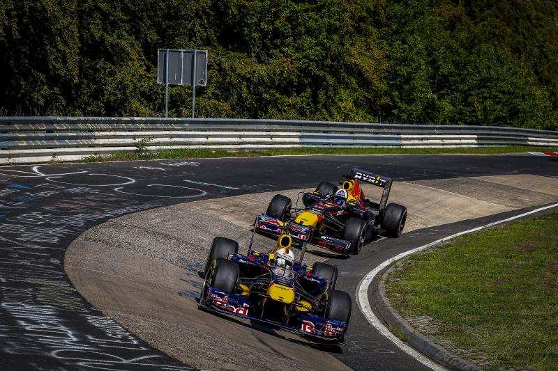 Vettel powrócił za kierownicę bolidu F1 na Nordschleife