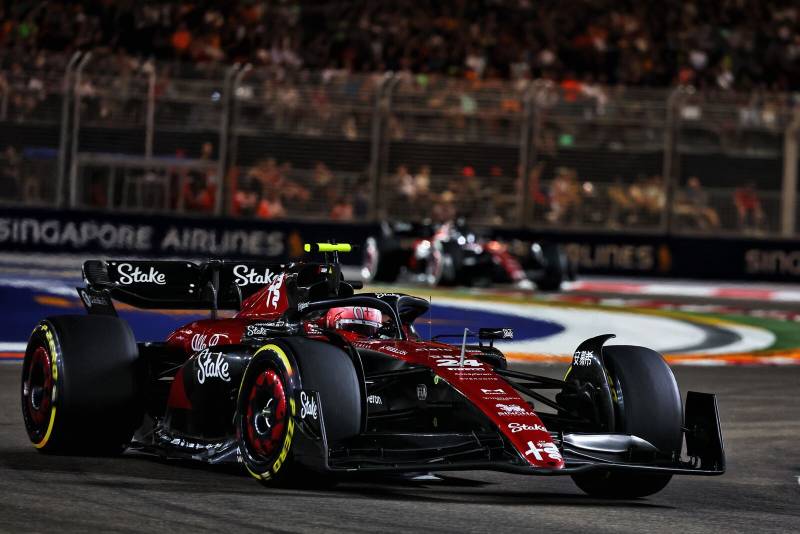 Alfa Romeo nie trafiła ze strategią na GP Singapuru