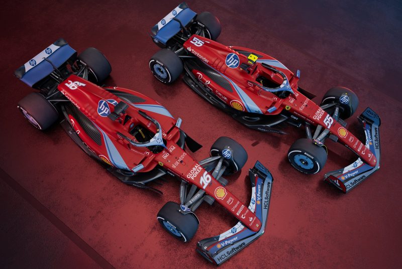 Ferrari zaprezentowało odświeżone malowanie SF-24 (galeria)