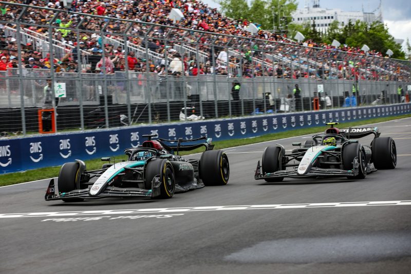 Natchniony postępem Mercedes planuje kolejne poprawki W15