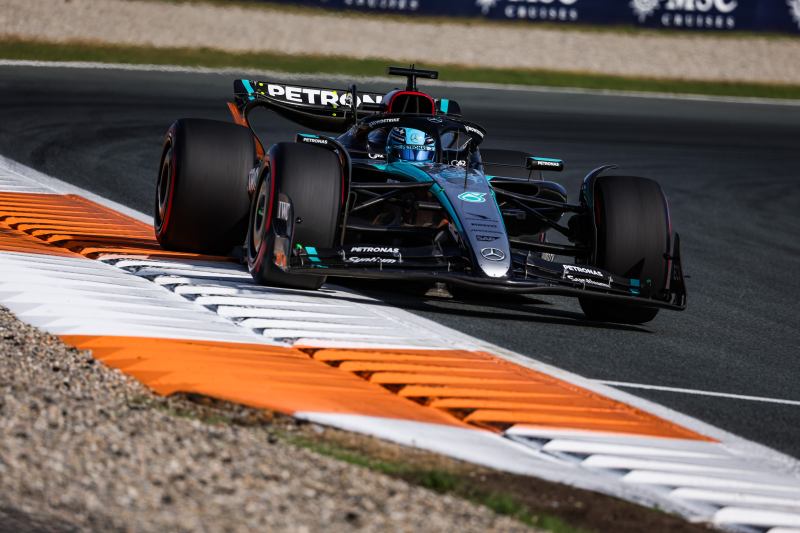 Mercedes w Zandvoort skupił się na ograniczaniu strat