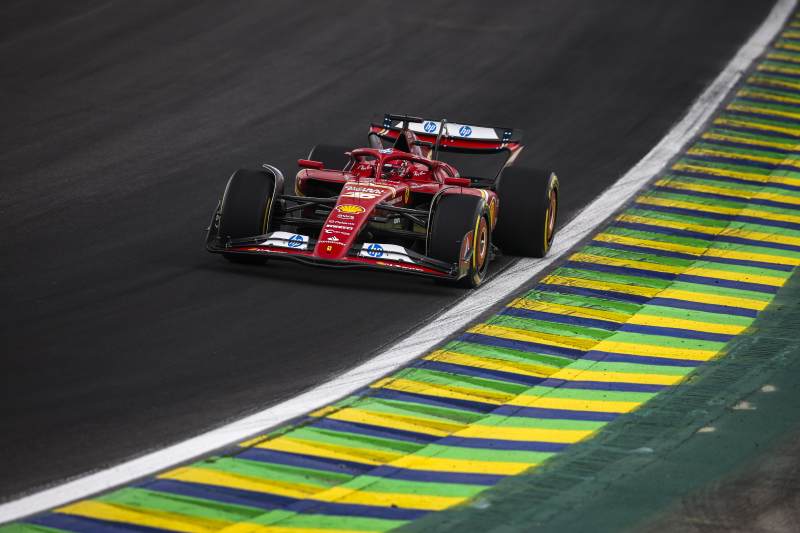 Ferrari wyraźnie za McLarenem przed sprintem w Sao Paulo