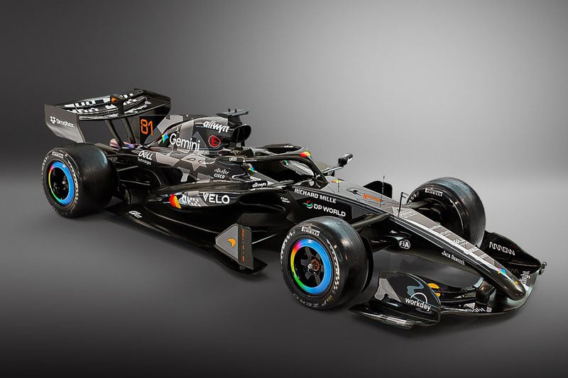 McLaren ujawnił bolid MCL40 i specjalne malowanie na testy
