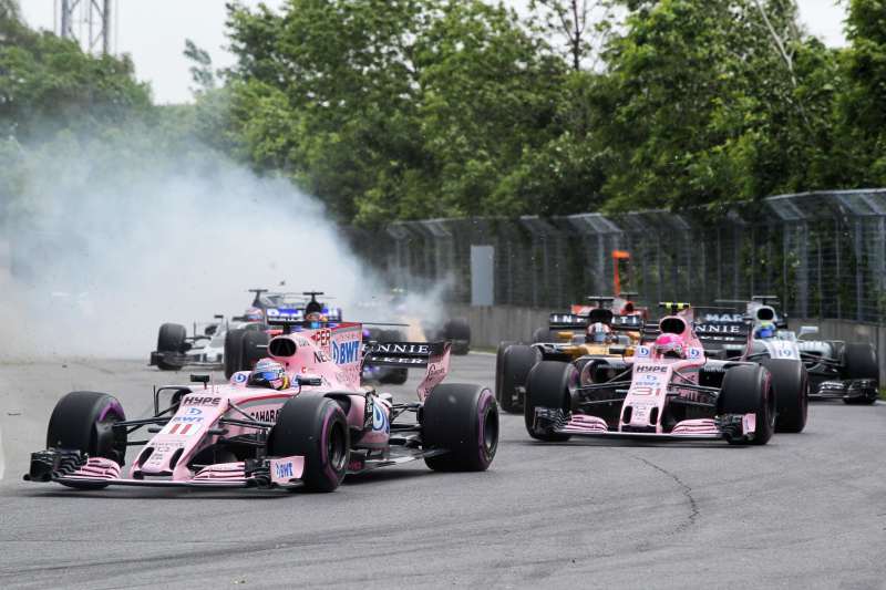 Ocon opowiedział o starciach z Perezem w zespole Force India