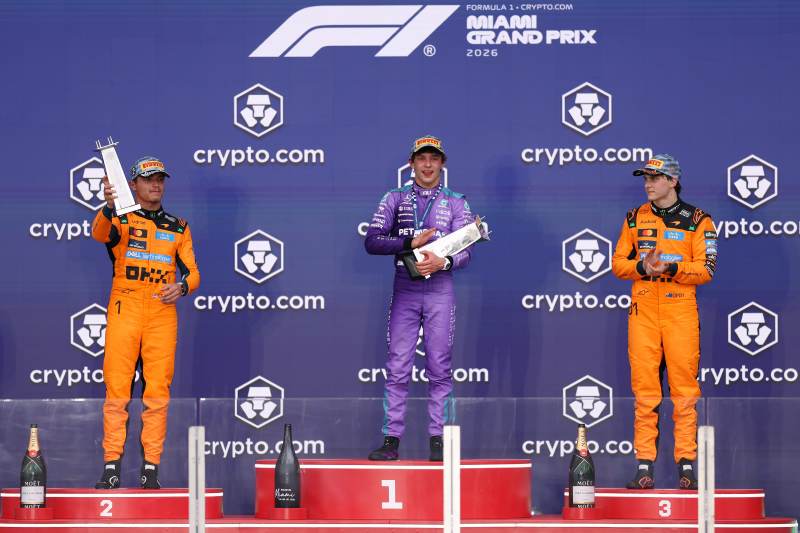 Norris nieco zawiedziony, ale McLaren i tak sięgnął po podwójne podium