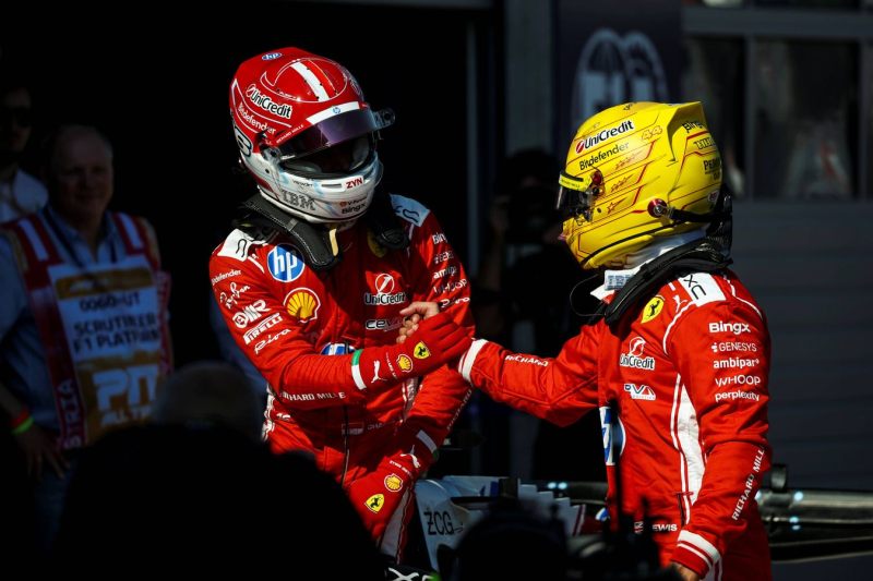 Ferrari było o włos od zablokowania 1. rzędu na starcie