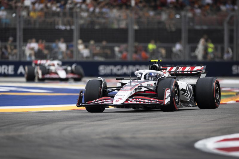 Haas zameldował się w Q3 po raz pierwszy od Silverstone