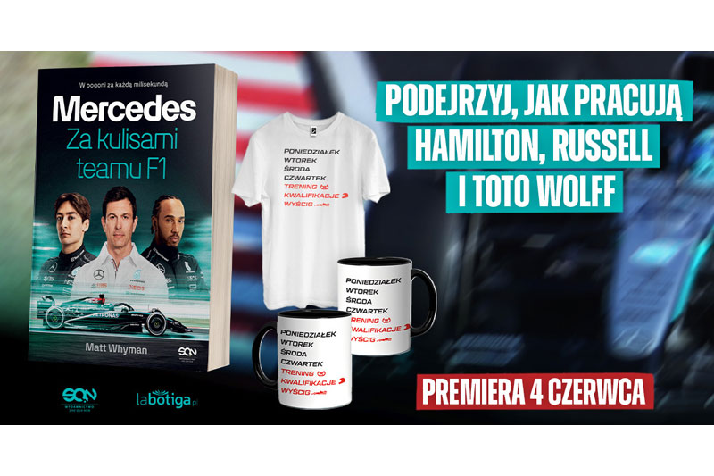 Za kulisami teamu Mercedes. Rusza przedsprzedaż książki Matta Whymana
