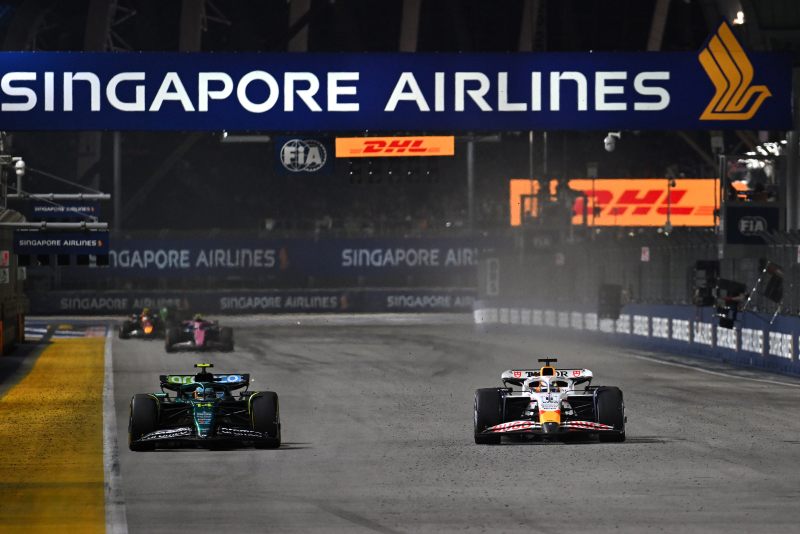 Hadjar odgryzł się Alonso za komunikat z GP Singapuru