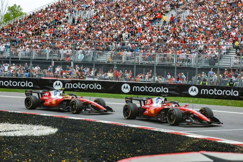 Ferrari odstaje od rywali na prostych