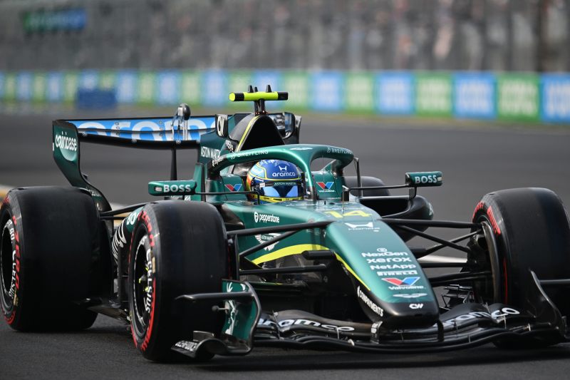 Aston Martin najwolniejszy w czasówce na domowym torze Hondy