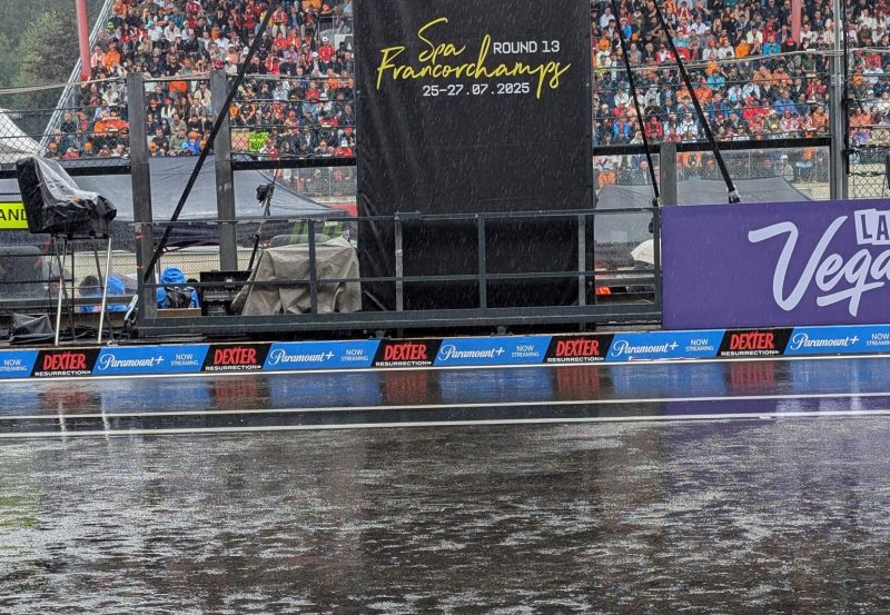 FIA podała nową godzinę startu GP Belgii (akt.)