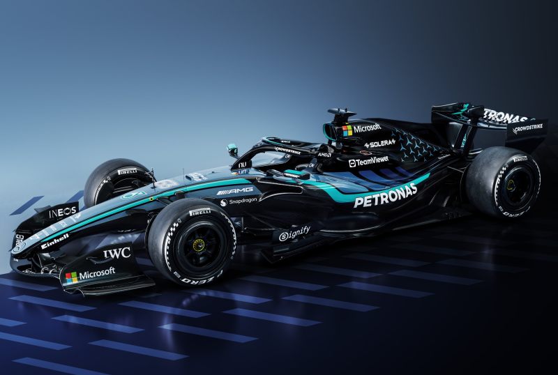 Mercedes pokazał wyjątkowe malowanie na GP USA