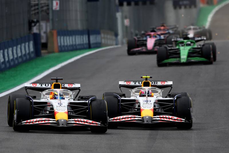 Hadjar od razu przeprosił Lawsona po kontakcie w GP Sao Paulo