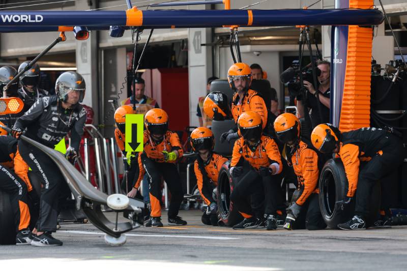 Rekordowo szybkie pit stopy podczas GP Węgier - McLaren najlepszy również w alei serwisowej