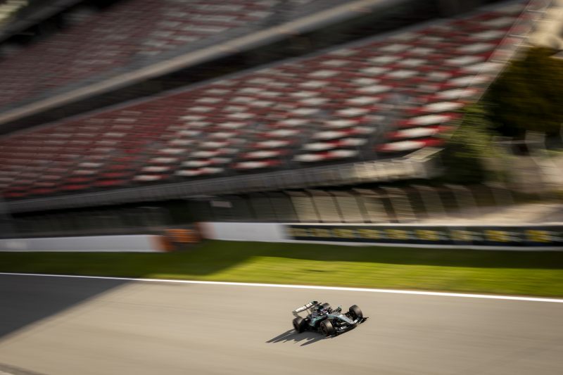 #4 dzień testów: Mercedes dalej dominuje, 5 okrążeń Astona, awaria McLarena