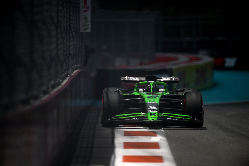 Sauber znów wysoko za sprawą Hulkenberga