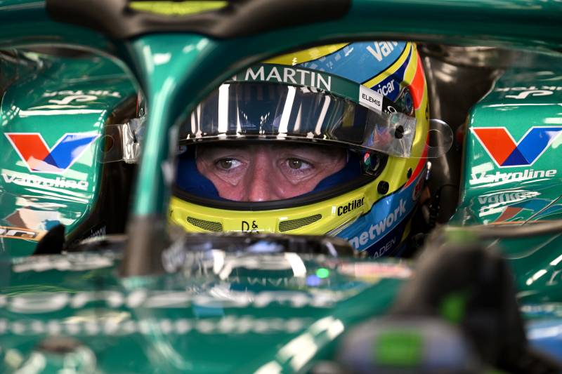 #1 trening: Alonso przed Leclerkiem i Verstappenem