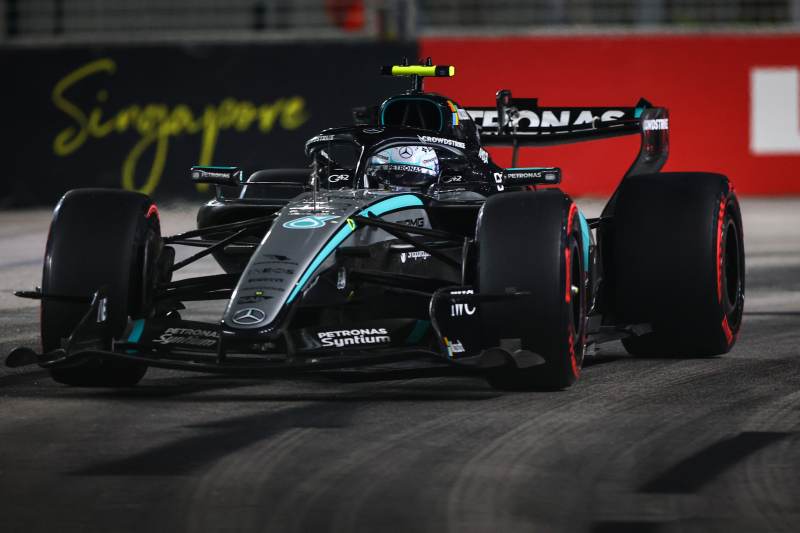 Mercedes poprawił tempo nowej specyfikacji bolidu