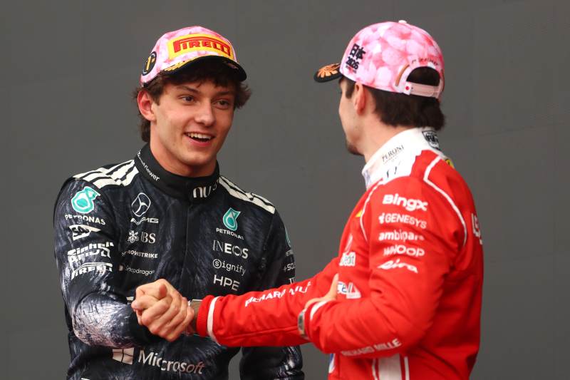 Antonelli wygrał, ale na podium zabrakło drugiego kierowcy Mercedesa