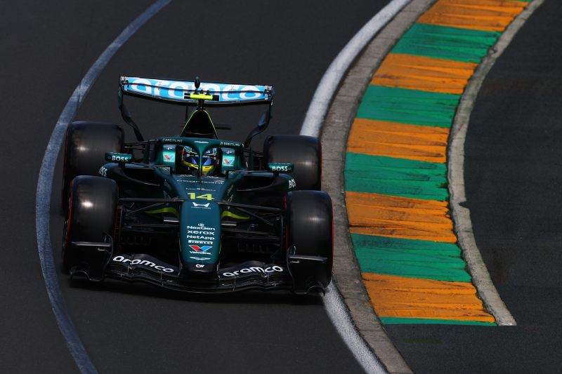 W Astonie cudów nie było, choć przez moment Alonso jechał w pierwszej dziesiątce