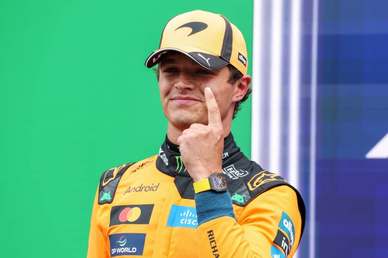 Norris pokonał kierowców Mercedesa w czasówce na Zandvoort