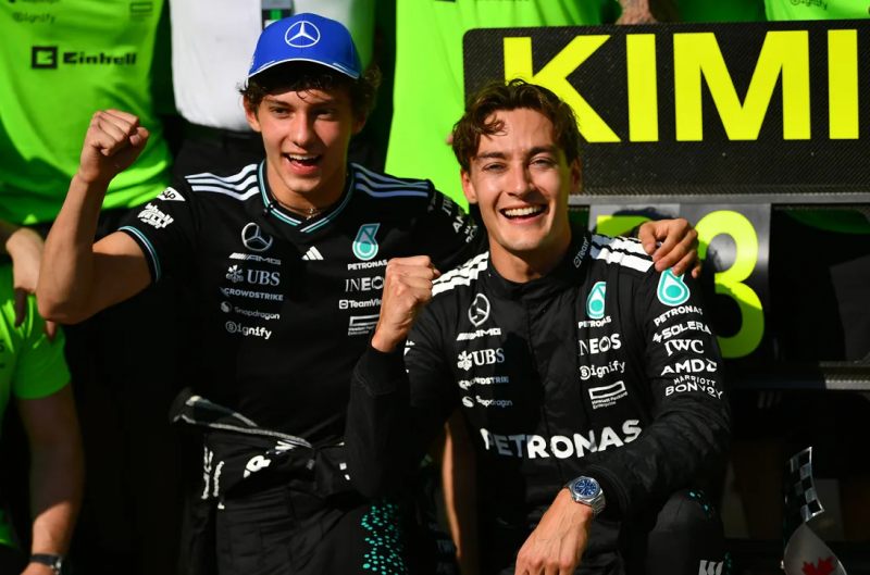 Oficjalnie: Russell i Antonelli zostają w Mercedesie na kolejny sezon