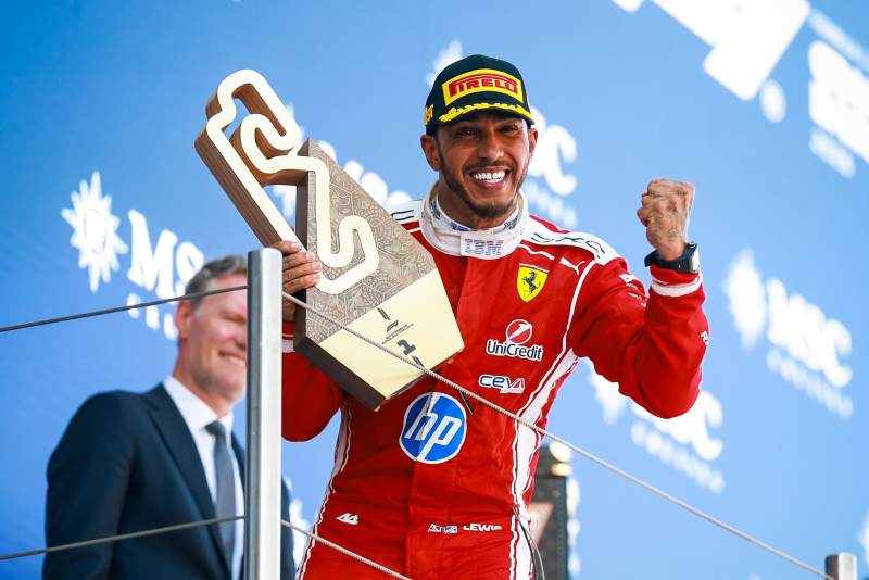 Hamilton liczy na kolejne zwycięstwa z Ferrari