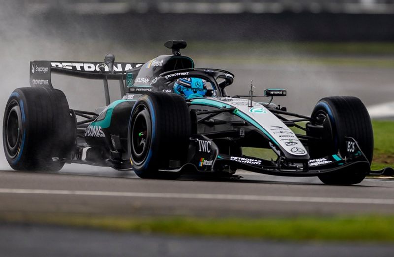 Mercedes wyjechał na tor z nowym bolidem (akt.)