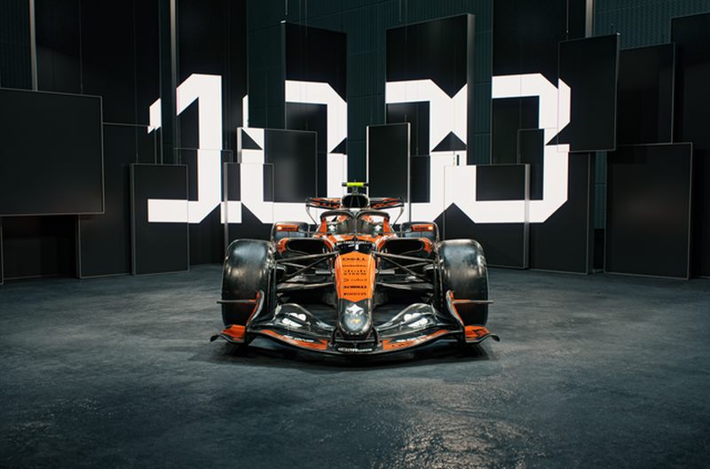 McLaren zaprezentował wyjątkowe malowanie z okazji 1000. wyścigu w F1