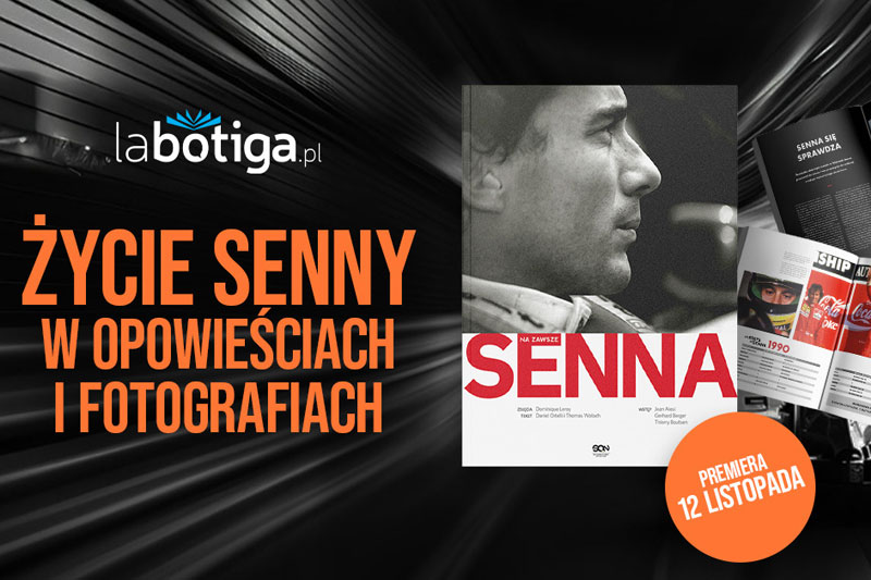 "Senna. Na zawsze". Wyjątkowy album o legendarnym kierowcy F1