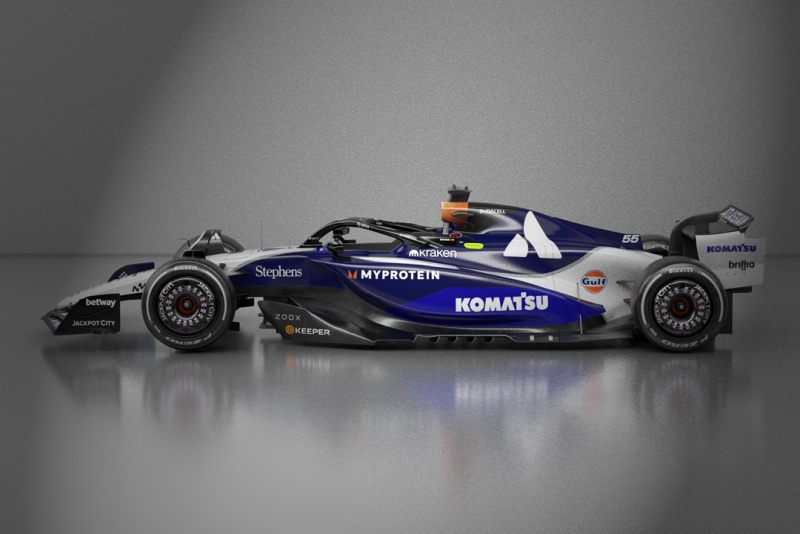 Williams, McLaren i Alpine także odświeżyli swoje malowania