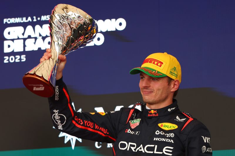 Verstappen znowu zrobił show w Sao Paulo