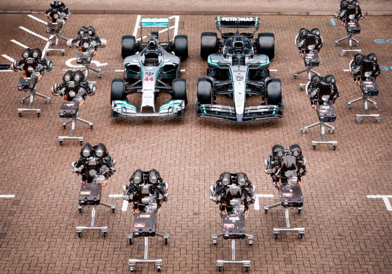 Mercedes zorganizował specjalne wydarzenie na cześć pożegnania dotychczasowej ery silnikowej