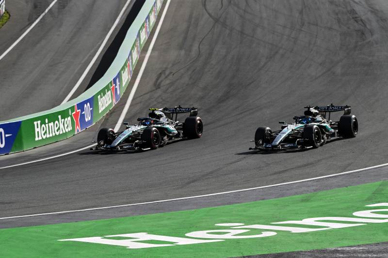 Russell spokojnie zareagował na polecenia zespołowe Mercedesa