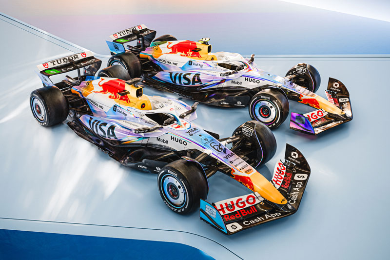 Racing Bulls także pokazało nowe malowanie na GP Las Vegas